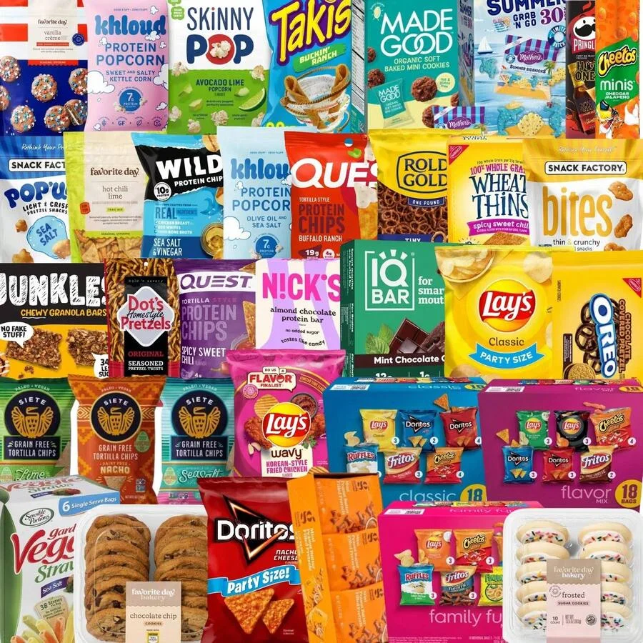 Selección de Regalos de Aperitivos Curados que Brinda Sorpresas Alegres para Cada Ocasión de Regalo.