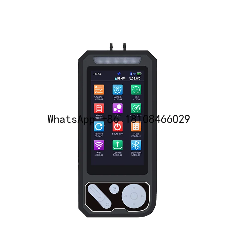 

Eight-in-one gas detector ethylene oxide combustible oxygen carbon monoxide alarm concentration detector