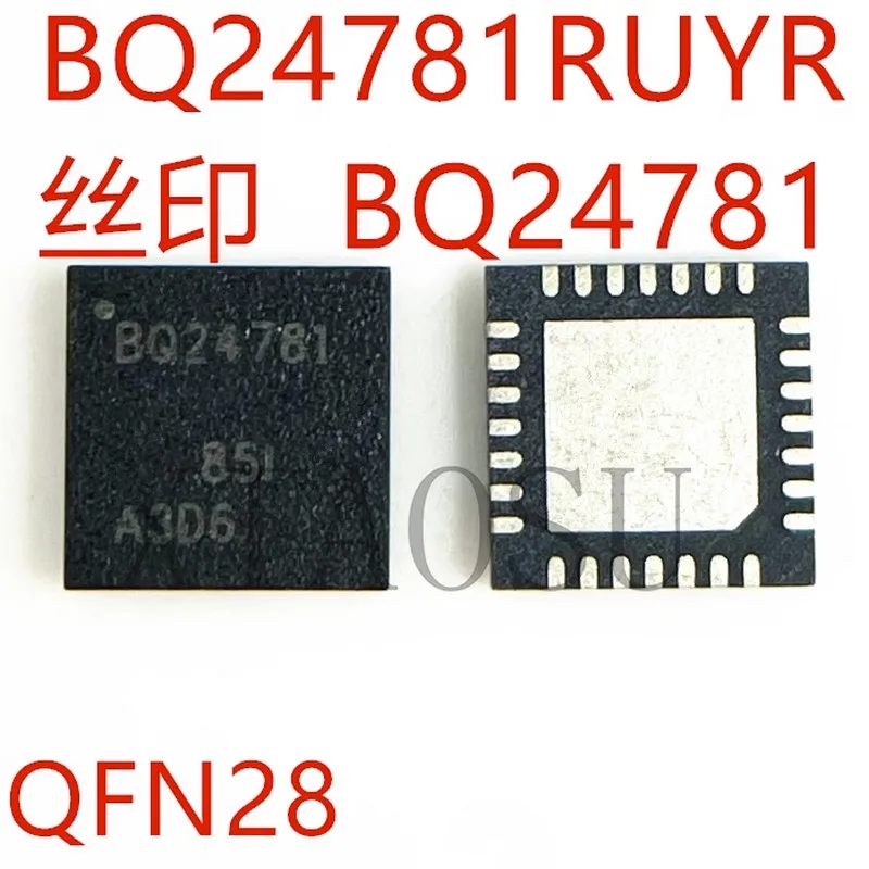 (1-5piece)100% New original BQ24781RUYR BQ24781 Printing silk 24781 QFN28 Chipset