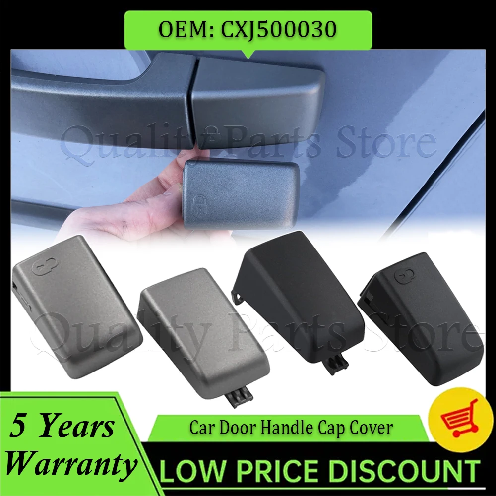 Door Handle Cap Cover For Land Rover Freelander 2 Discovery 4 Discovery 3 LR2 LR3 Black / Grey Front / Rear CXJ500030 CXJ500060