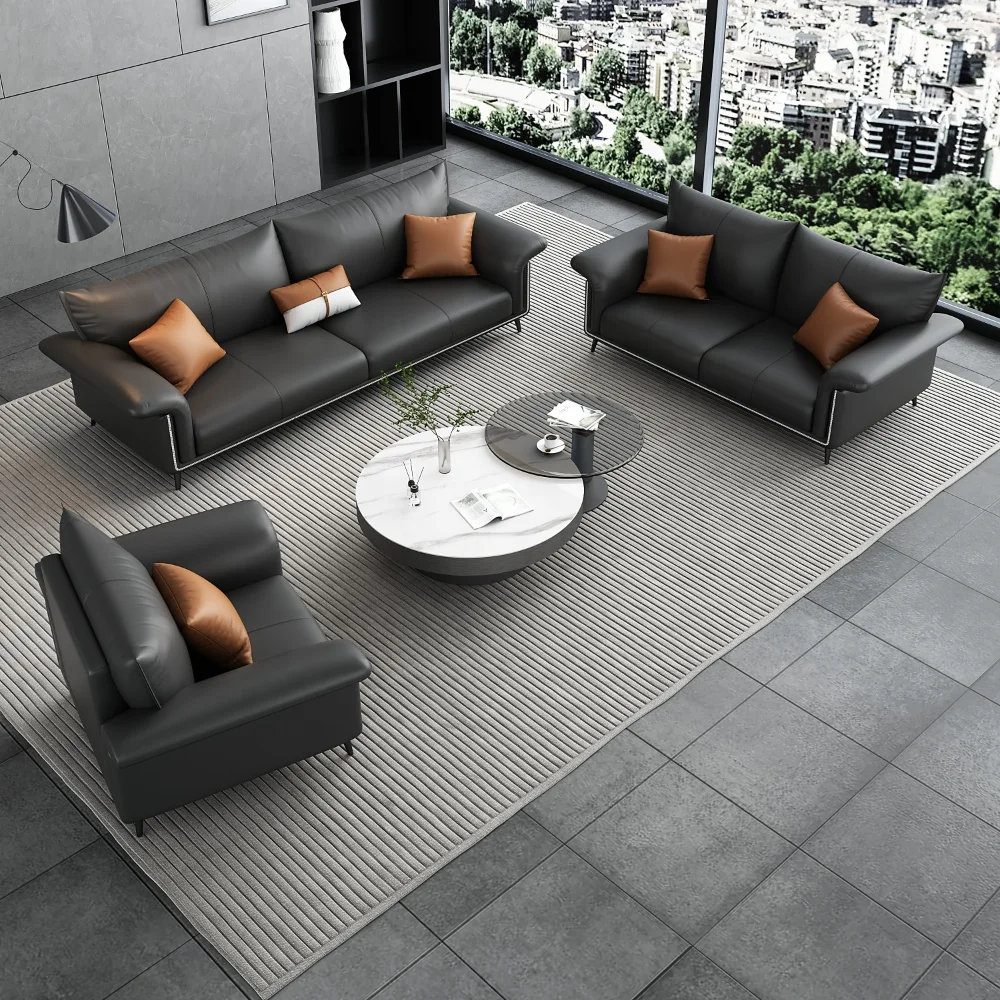 Direct Selling Modern Design Office Furniture Business Reception Office Sofa Setpromote sales