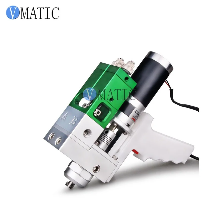

Free Shipping Big Flow AB Mixing Dynamic Two Cylinder Pneumatic Dispense Fluid Valve With Fine Tune