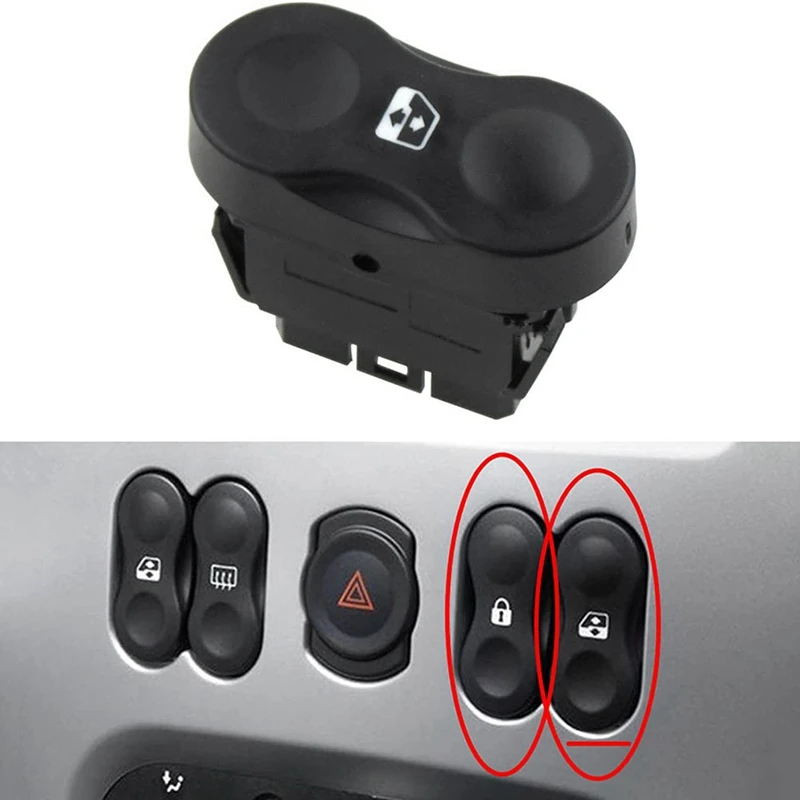 Car Front Electric Window Switch 5 Pins 8200602227 For Dacia Duster Sandero Car Accessories