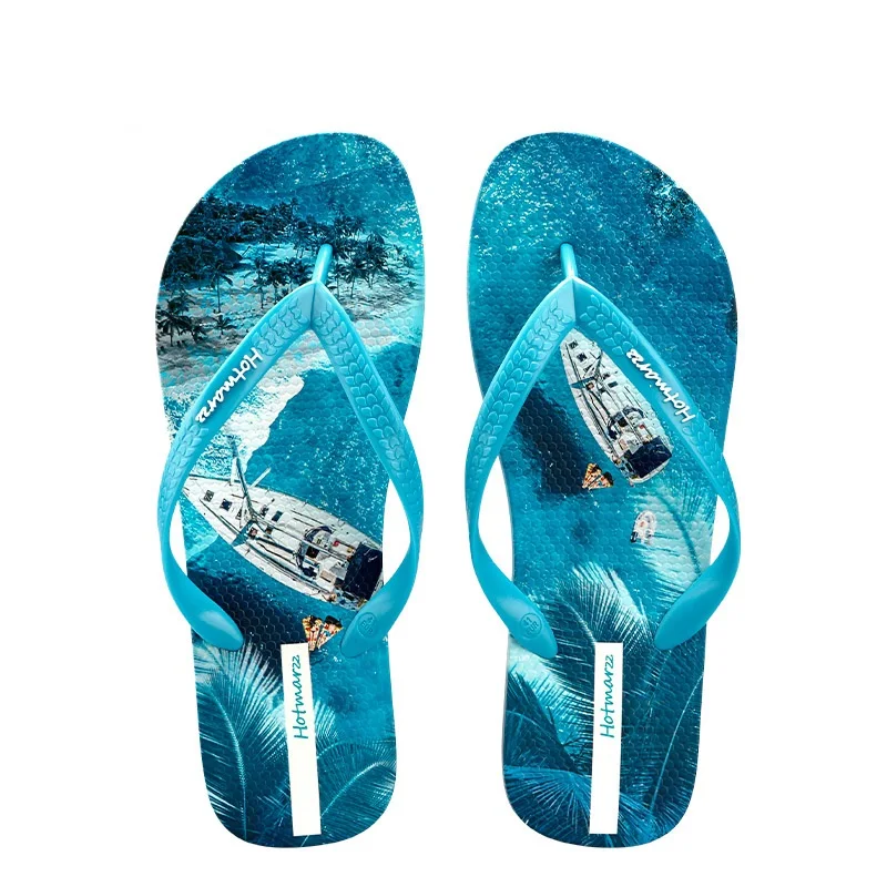 New Men Sandals Casual Slippers Summer Beach Flip Flops Designer Fashion Comfortable Pool Travel Slides