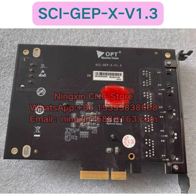 Second-hand SCI-GEP-X-V1.3 capture card Functional test OK Fast delivery