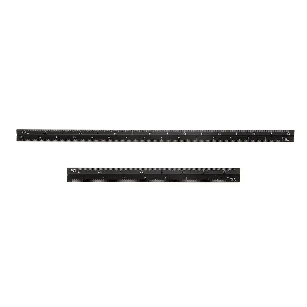 

Triangular Engineer Scale Ruler - Professional 15cm/30cm METRIC Scale Tools