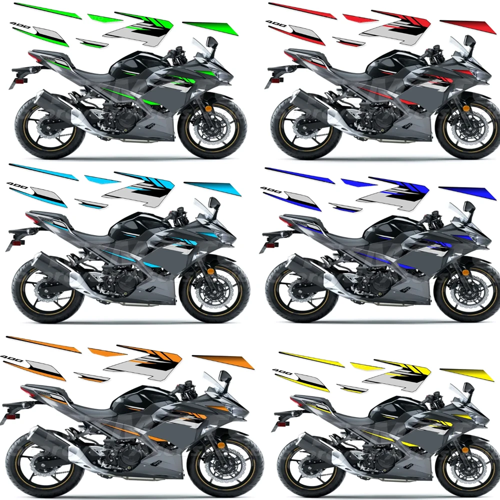 

Для Kawasaki NINJA400 ниндзя 400 2018-2022 2018 2019 2020 2022 2023 ниндзя мотоцикл обтекатель наклейка полный комплект автомобильных наклеек