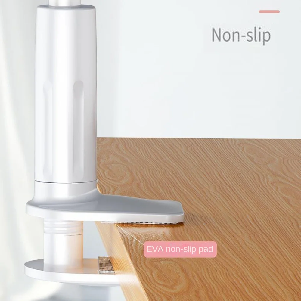 Long Arm Cell Phone Holder 70/80/90/120cm Flexible Bedside Extension Clamp Multi Functional Creative Phone Spiral Holder