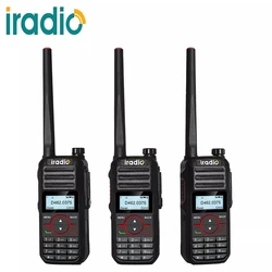 Iradio 햄 워키 토키 새로운 도착 듀얼 밴드 UV-8R 장거리 핸드 헬드 양방향 라디오 2800mAh 리튬 배터리