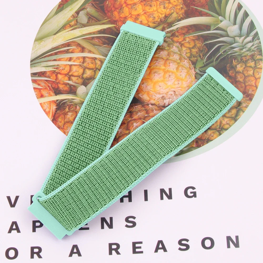 20 مللي متر/22 مللي متر الفرقة ل Amazfit GTS 4-3-2-2e-حزام صغير GTR 42/47 مللي متر GTR 4/2e النايلون حلقة سوار كوريا Amazfit bip 6 5 حزام ساعة اليد #1