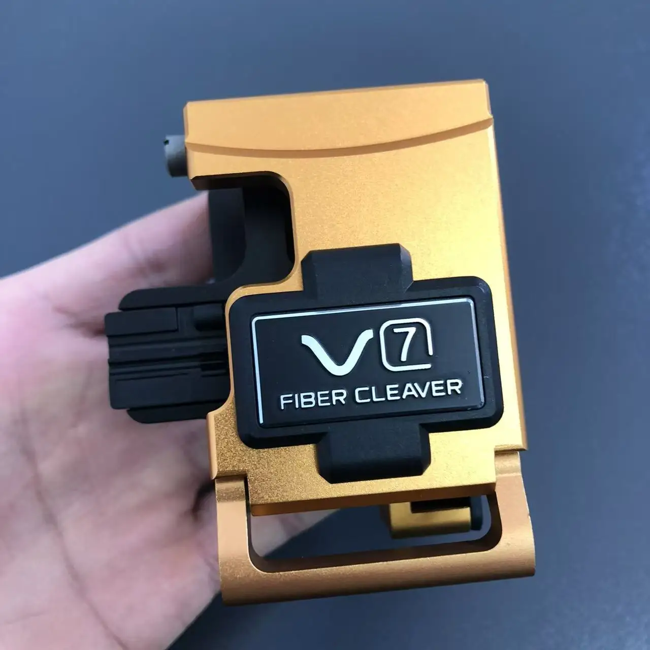 FTTH High Precision V7 for hot fusion Optical Fiber Cleaver cutter tool kit V7 fiber optic cutting knife