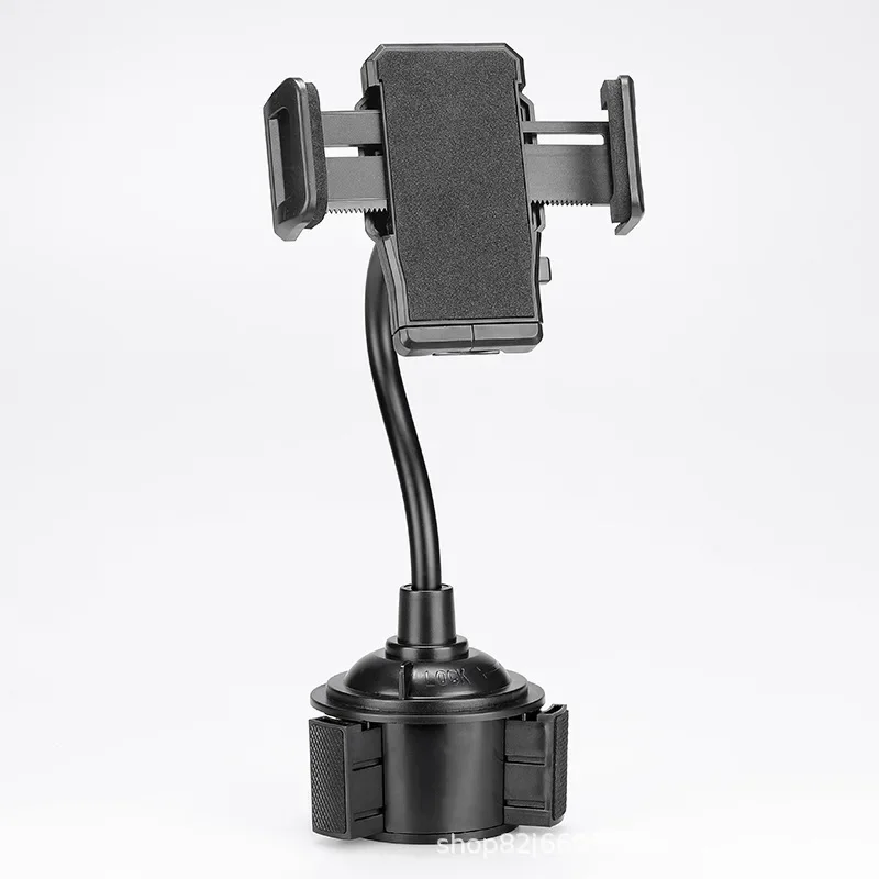 Update Version Long Car Water Cup Stand Holder Cellphone Mount Cradle Mobile Car Cup Phone Holder Adjustable Gooseneck Support