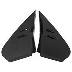 1Pair Front Pillar Upper Trim Cover 60118-47030 60117-47020 For Toyota Prius 2016-2021 Side Mirror Molding