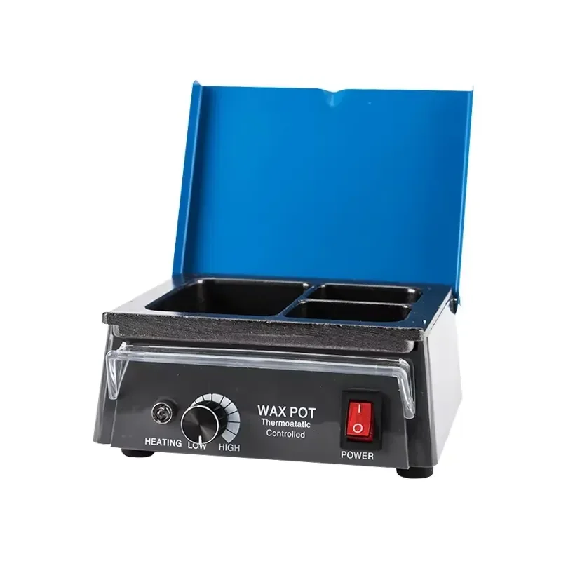 【2026】 Tri-Slot Heater Melter for Wax Melting and Heating Lab Use 3 Well Analog Wax Pot Heater