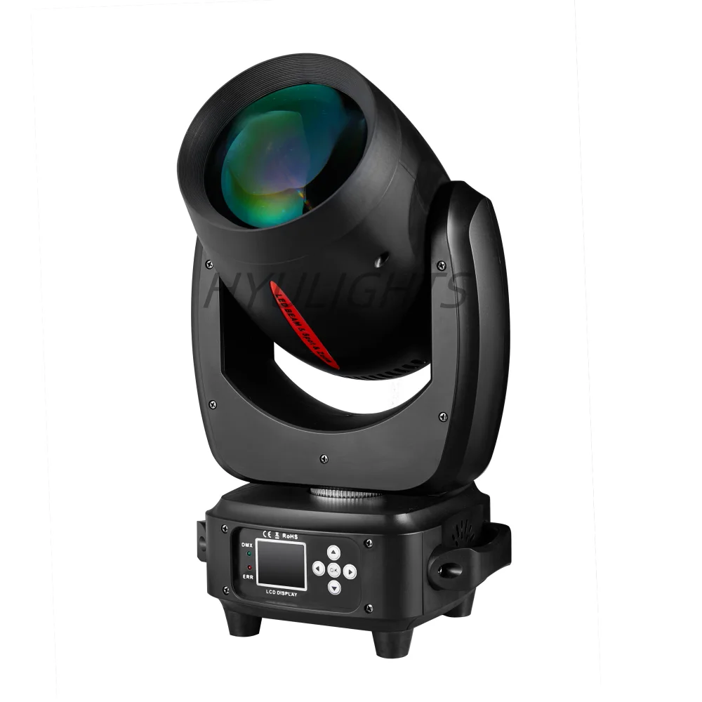 LED 180W Moving Head Light mit Beam-, Spot- und Zoom-Funktion, 24 rotierenden Prismen, 14 Gobos, 11-Farben- und 7-Farben-Rad, 6-Discharge-Linse für DJ-Bühnenbeleuchtung – Detail 6
