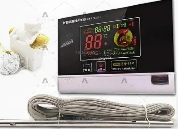 Solar water heater controller, fully intelligent , automatic water feeder host solenoid valve sensor/3KW