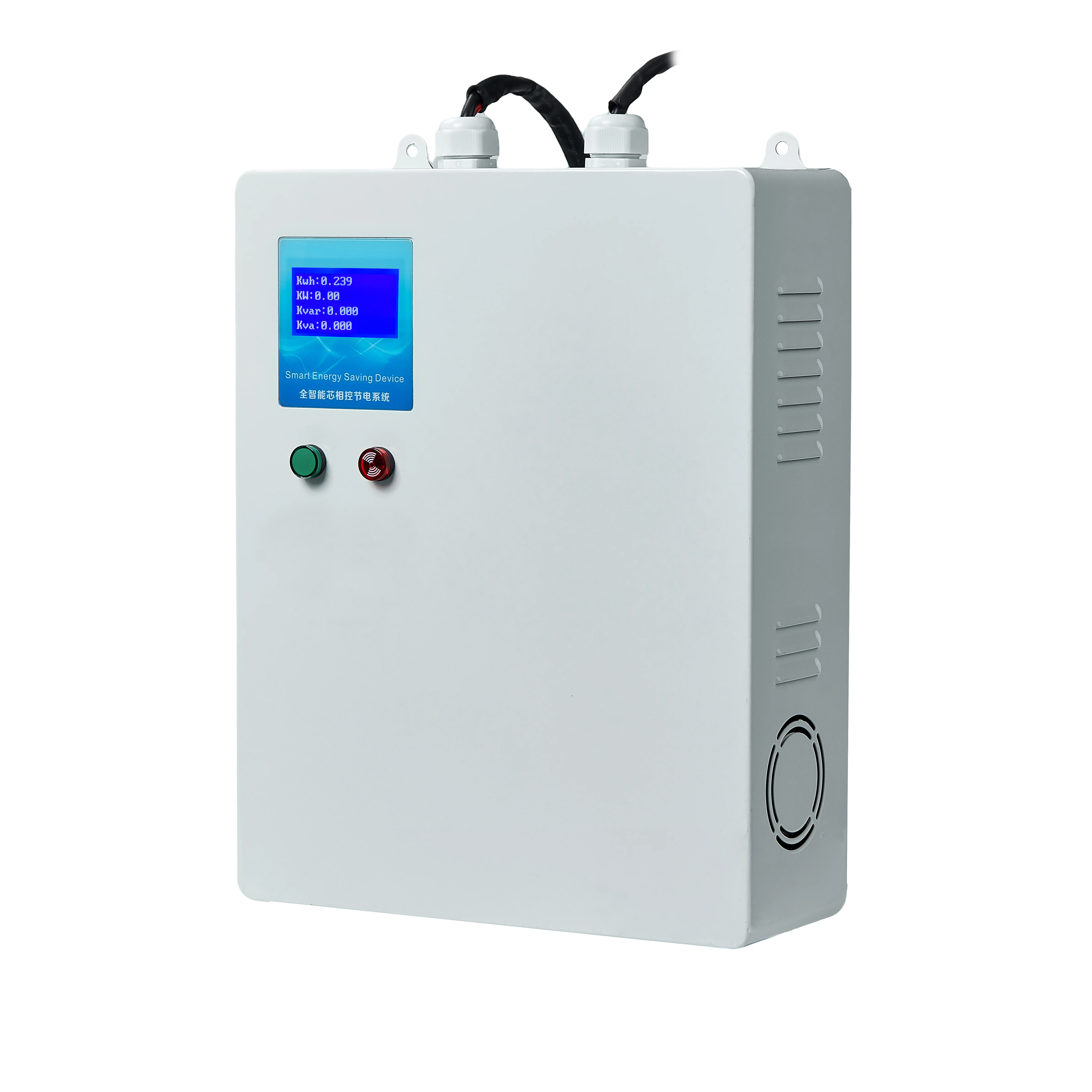 อุปกรณ์ประหยัดพลังงานอัจฉริยะแบบเฟสเดียวเชิงพาณิชย์  ปรับแรงดันและกระแสไฟฟ้าแบบเรียลไทม์ กล่องประหยัดพลังงาน