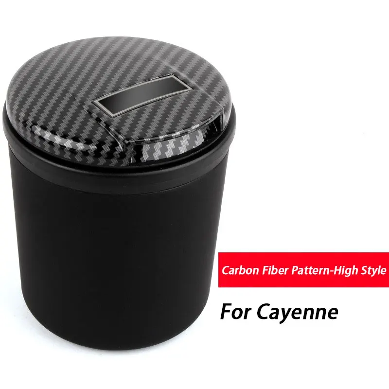 

Portable Car Ashtrays For Porsche Cayenne Macan Panamera Car Cup Holder Removable Durable Garbage Coin Storage Cup Container