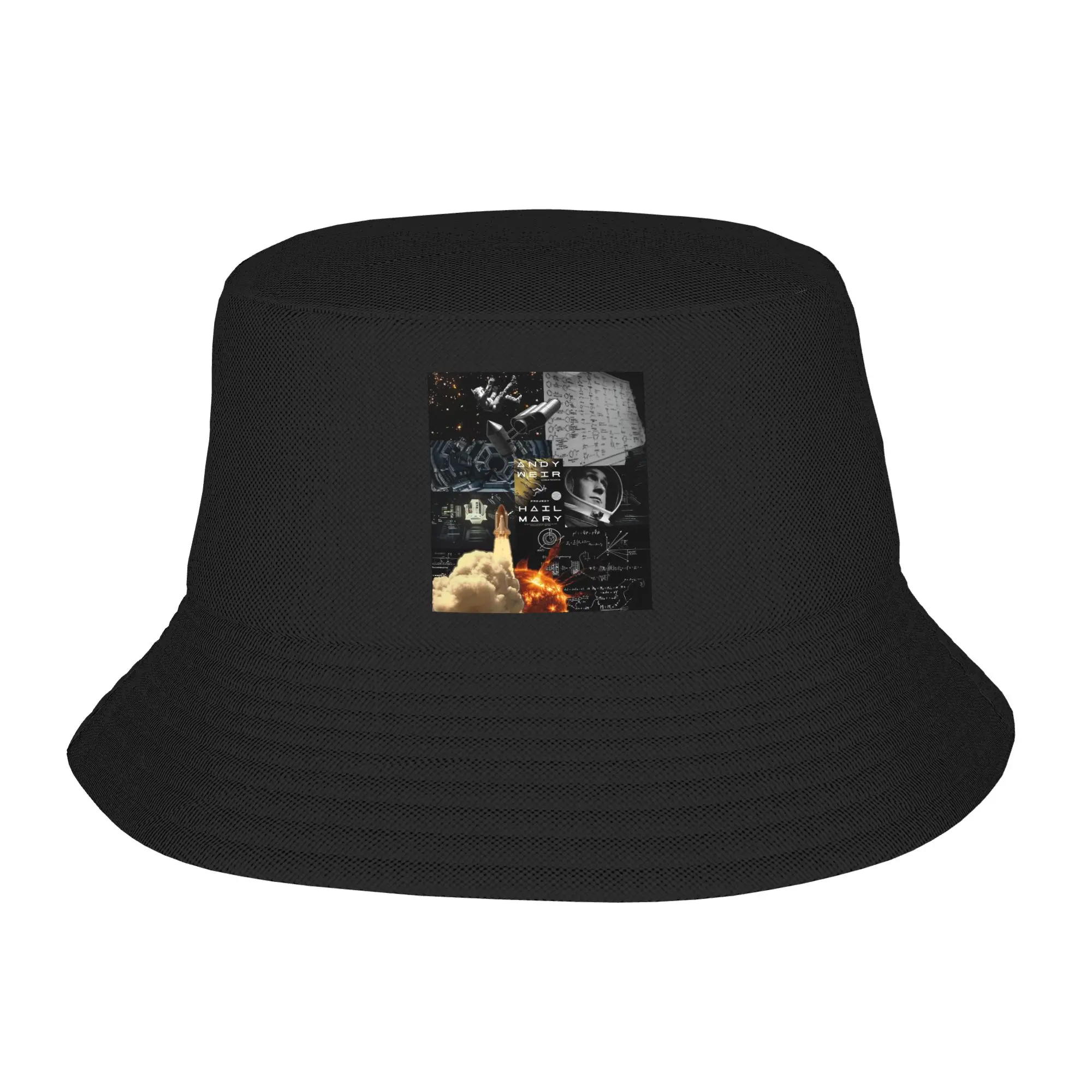 Teen Bucket Hats Project Hail Mary Sci-fi Movie Summer Travel Headwear Outdoor Sport Fisherman Hats  Bob Hat Birthday Gift Idea