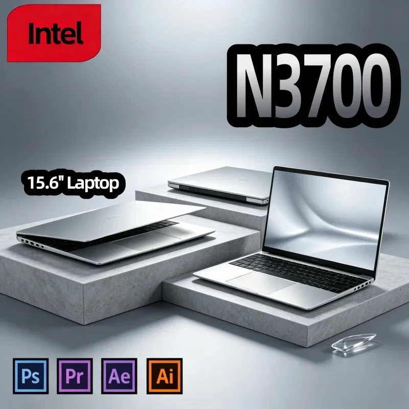 High Configuration 15.6 Inch Slim Notebook N3700 Big Battery 120Hz IPS 32GB RAM 2TB SSD Backlit Keys Laptop