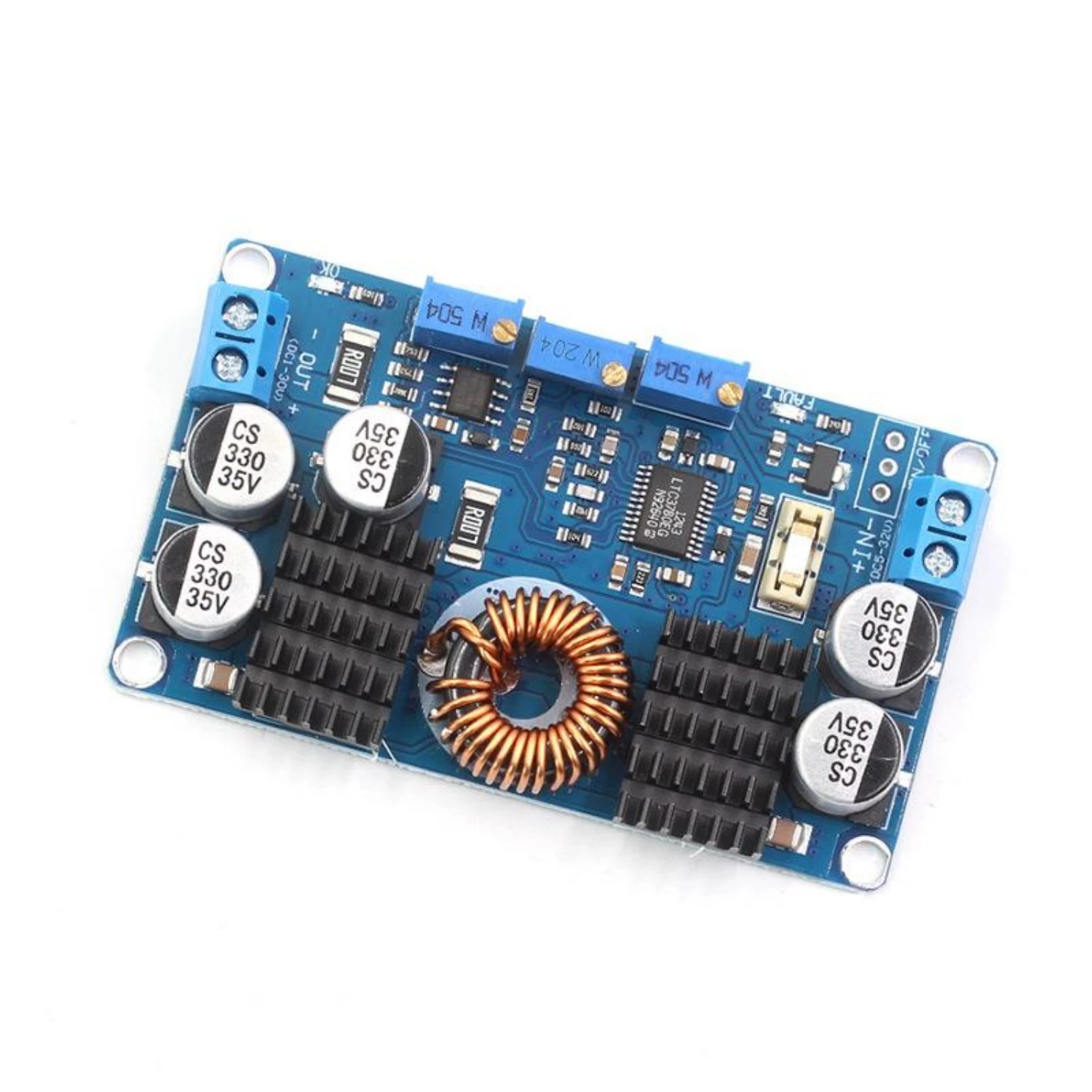 NCZOBOE LTC3780 DC-DC 5-32V to 1V-30V 10A Automatic Step Up Down Regulator Charging Module Power Supply Boost