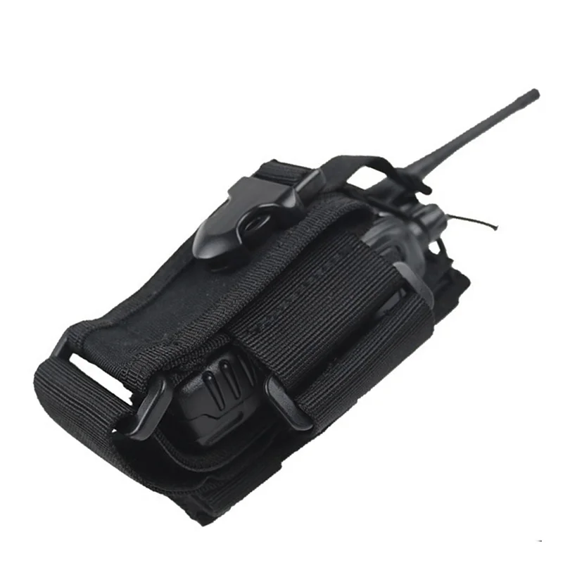 

Airsoft Tactical Radio Walkie-Talkie Molle Pouch Interphone Holder Shooting Hunting Magazine Holster EDC Waist Pack Bag