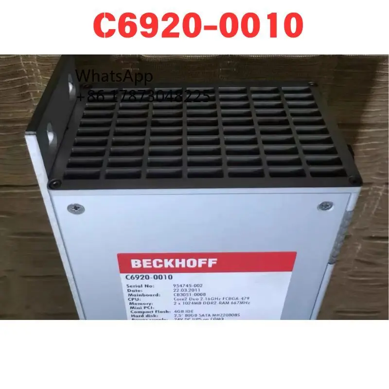 Controller PLC C6920-0010 usato Test funzionale OK