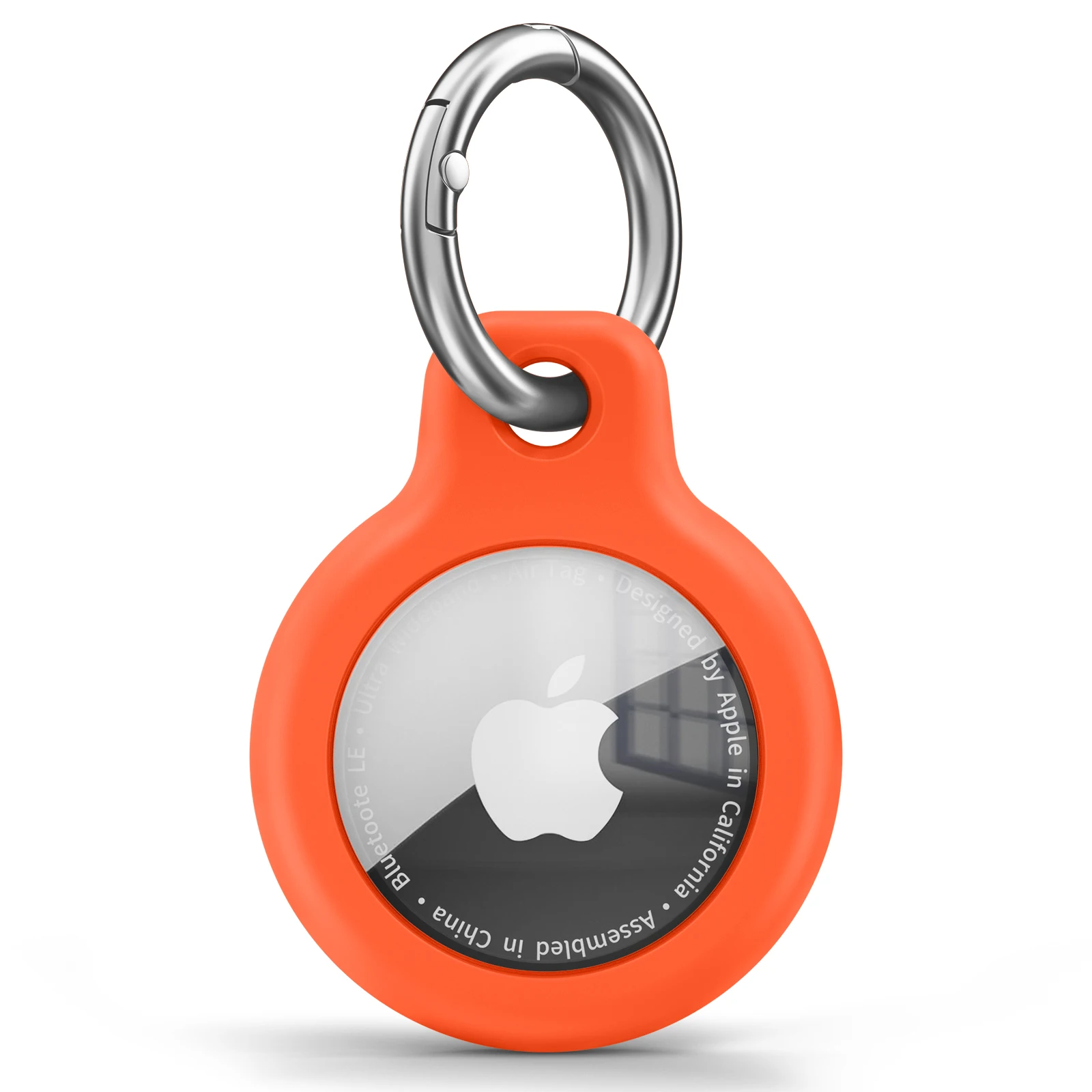 TPU-Hülle für Apple Air Tag Halter mit Schlüsselanhänger, Schutzhülle, Tracker-Zubehör, kratzfeste Hülle für Apple Air Tag Case