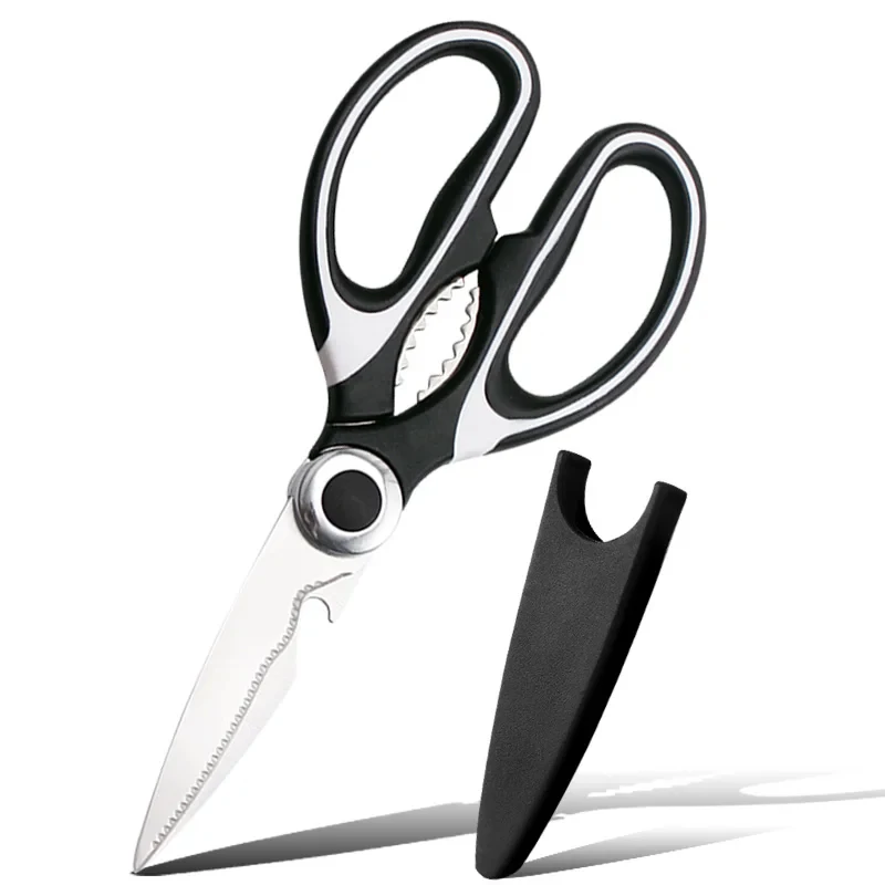 Multifunction Stainless Steel Kitchen Tools Strong Home Vegetable Chopping Chicken Bone Fish Food Scissors Multi-Purpose Tool