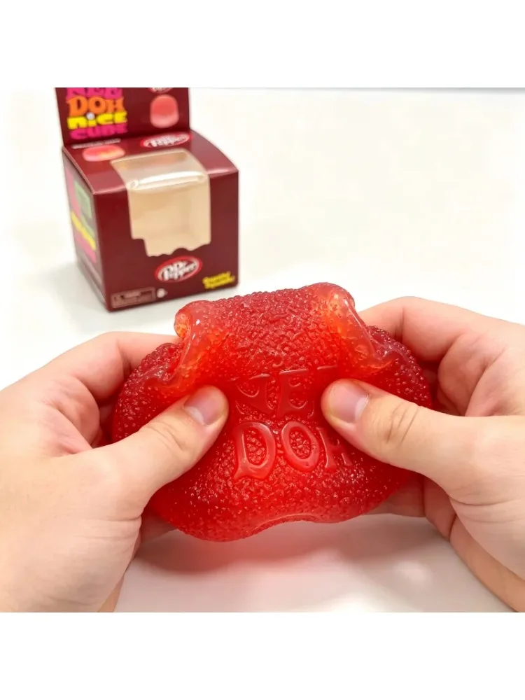 NeeDoh Squishies & Dr Pepper X Mini Candy NeeDoh Gumdrop Weiche Squishy Sensorische Fidget-Spielzeuge Stressabbau Quetschball Überraschungsbox