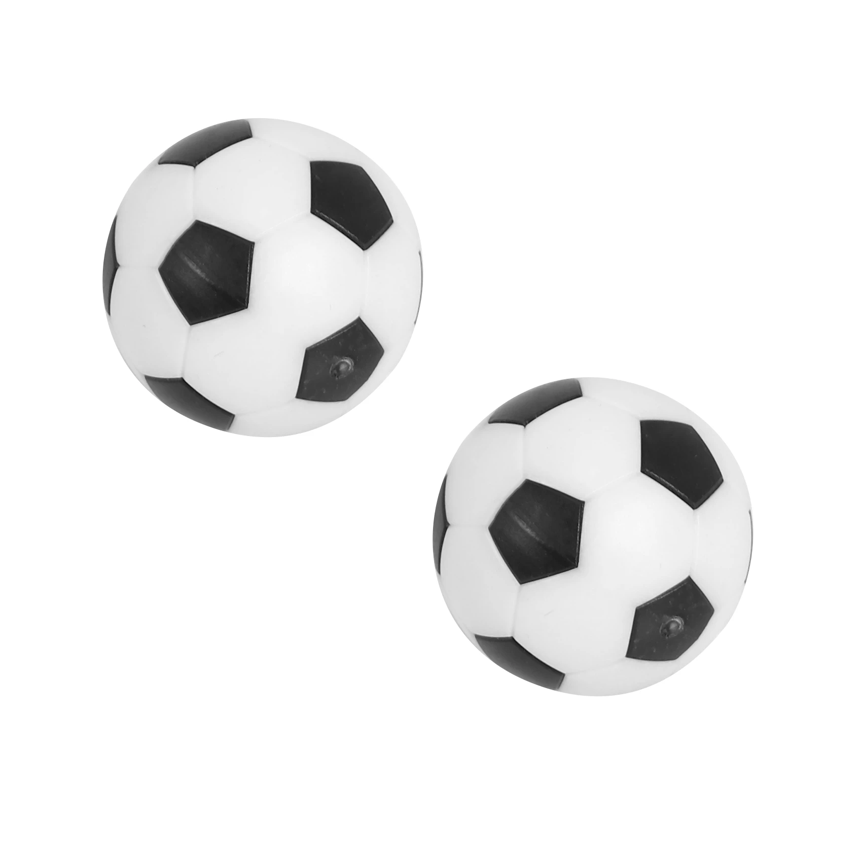 6PCS piccola palla da tavolo in stile calcio biliardino in plastica dura palla da tavolo gioco per bambini giocattolo