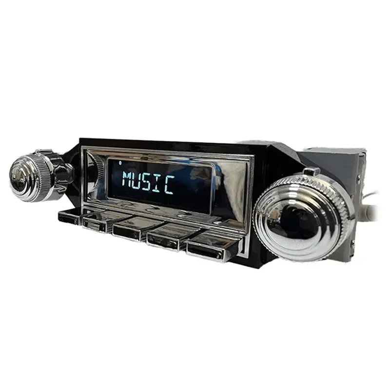 EE1 Portable Retro Car Radio MP3 Stereo Multimedia Player with USB AUX