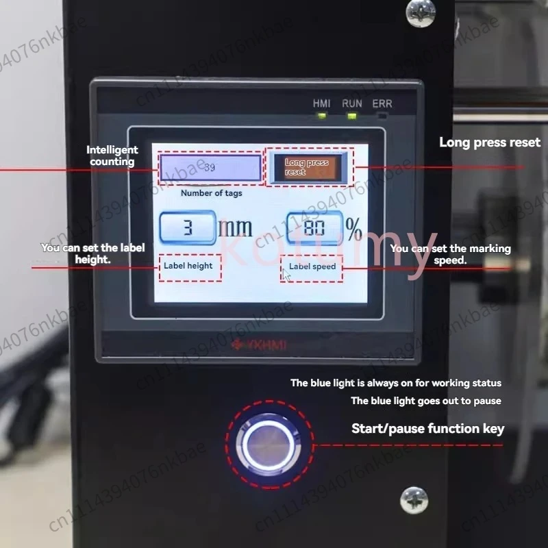 220V 90 Degree Right Angle Box Labeling Machine Carton Corner Sticker Sealing Packing Equipment