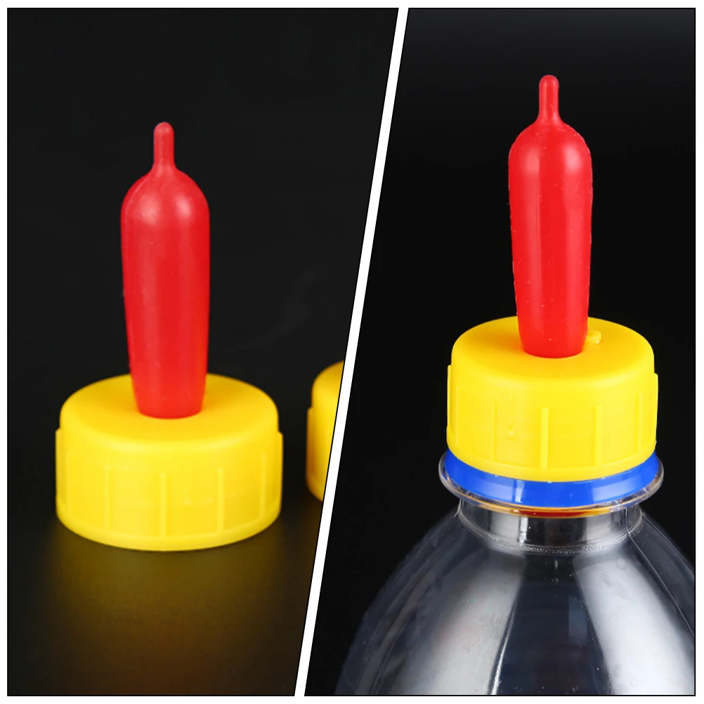 

12Pcs Lamb Feeding Bottles Nipples Premium Plastic Rubber Young Livestock Nursing Calf Goat Sheep Pig Animal Milk Bottle