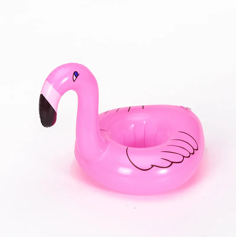 Mini fanny Floating Cup Donut Holder Unicorn Flamingo Drink Holder Swimming Pool Float Bathing Pool Party Toy cup Coaster 1Pcs