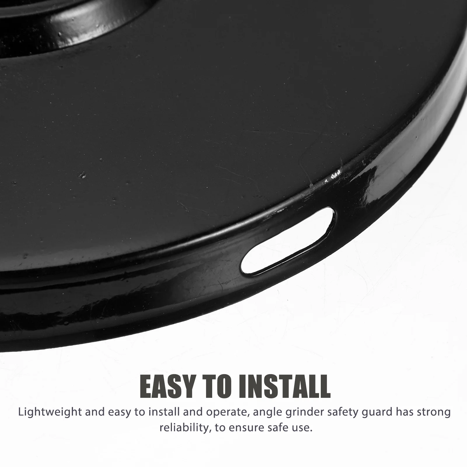 อุปกรณ์ป้องกันเครื่องเจียรไฟฟ้า 150 มม. น้ำหนักเบา ทนทาน ผลิตจากพลาสติก อะไหล่เครื่องมือไฟฟ้า ด้านซ้าย