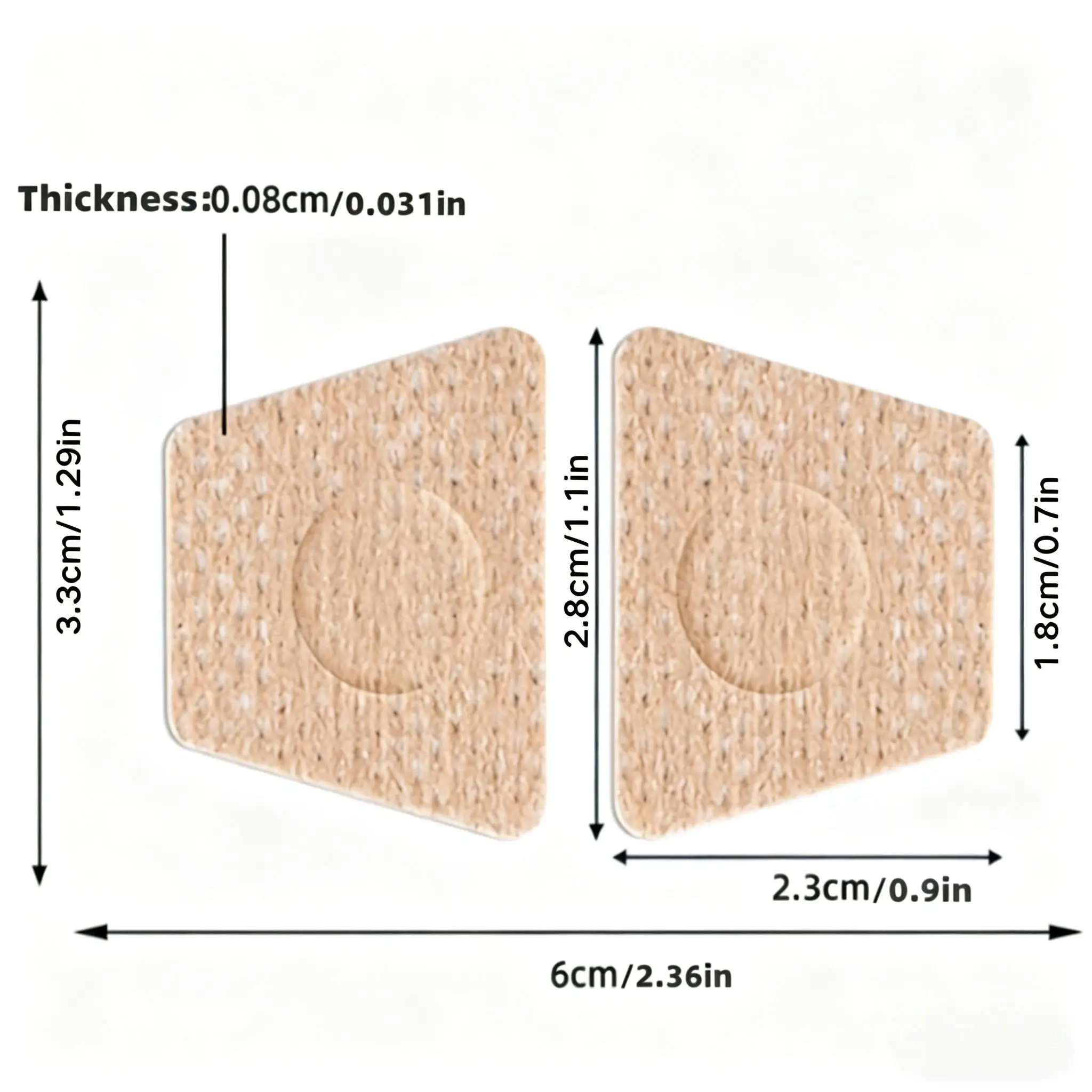 60Pcs Tea Tree Oil Toenail Repair Patches Improve Yellow Thick Cracked Discolored Brittle Nails Invisible Daily Foot Care Sticke