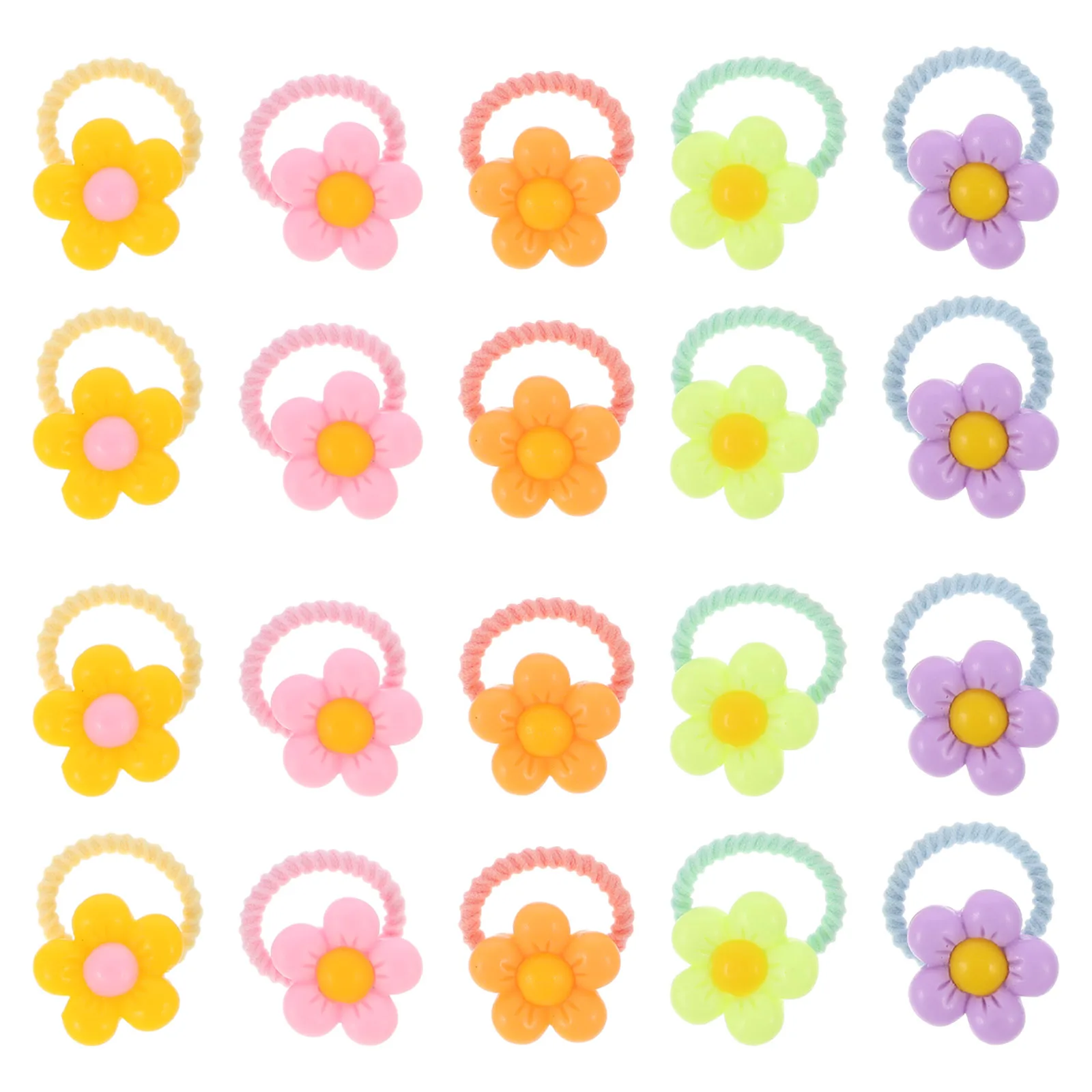 

30 Pcs Small Rubber Bands For Girl Accessories Girls Accessories Elastic Ribbons Girl Hair Ties Girls Hair Ties Braids