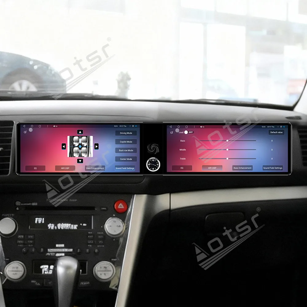 Dual Screen Qualcomm Carplay Android Car Multimedia Automotive For Subaru Legacy Outback 2004~2009 GPS Navi Car Radio Head Unit