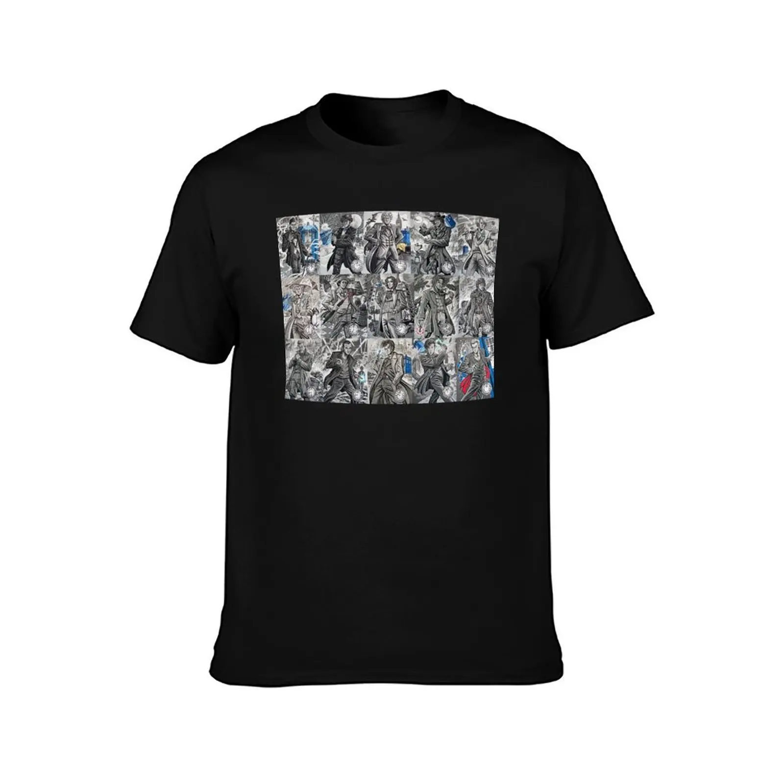 All the Doctors T-Shirt Plus Size Summer Short Sleeve T-Shirt
