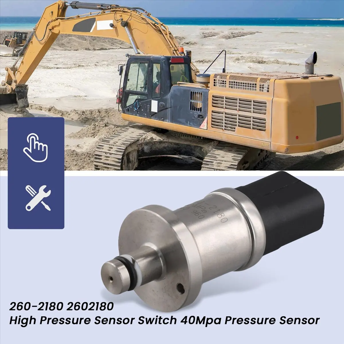High Pressure Sensor Switch 40Mpa for Caterpillar Excavator Machine New Arrivals