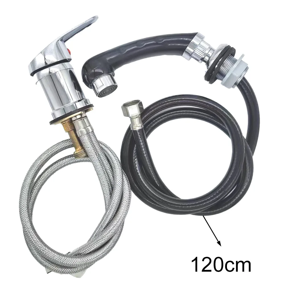 1pcs Mixer Taps Hair Salon Faucet Nozzle Shampoo Bed Mixer Faucet Sink Hand Shower With Hose Hairdresser Faucet Sink Basin Hose