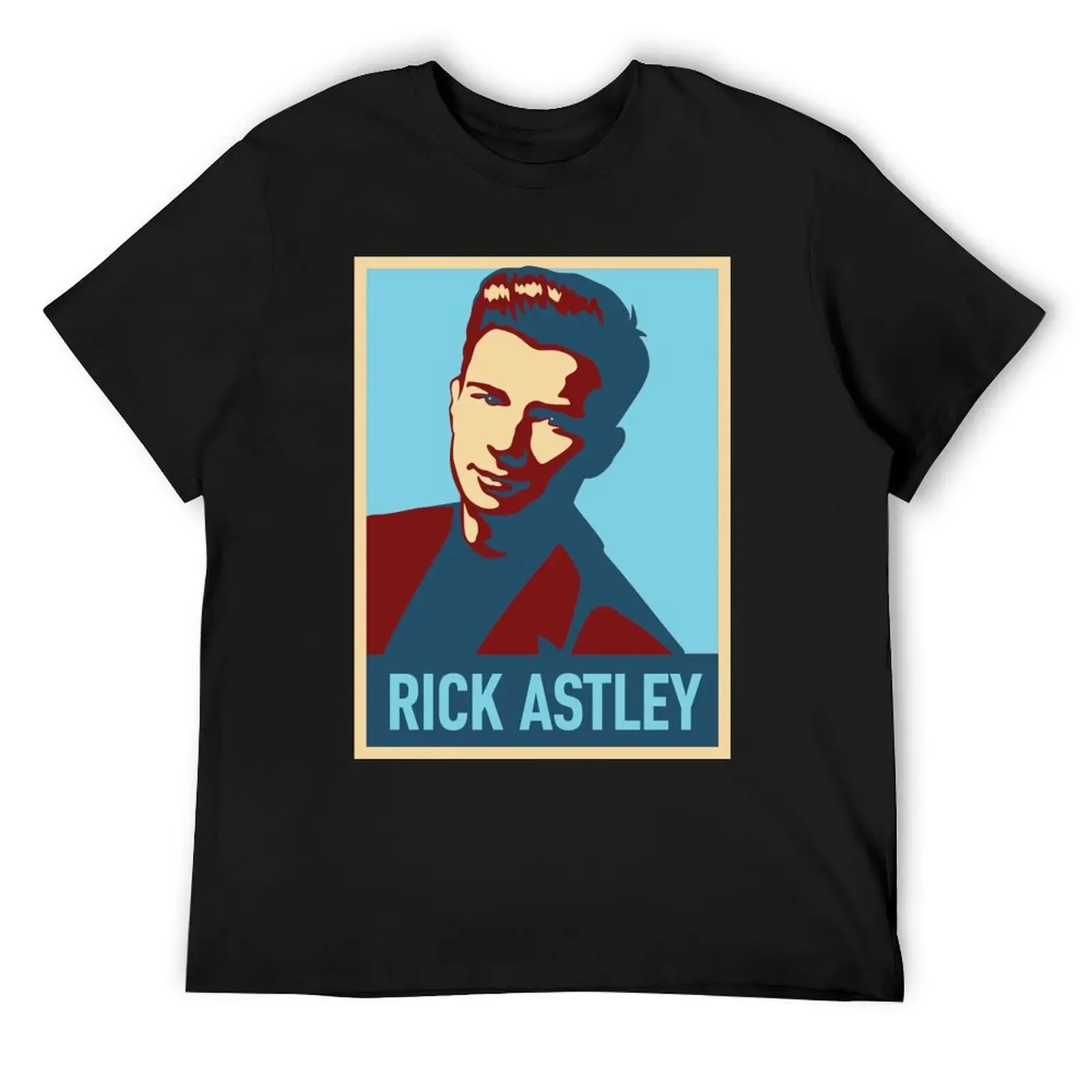 

Rick Astley T-Shirt basketball graphic tees plain for a boy sports fans mens clothing