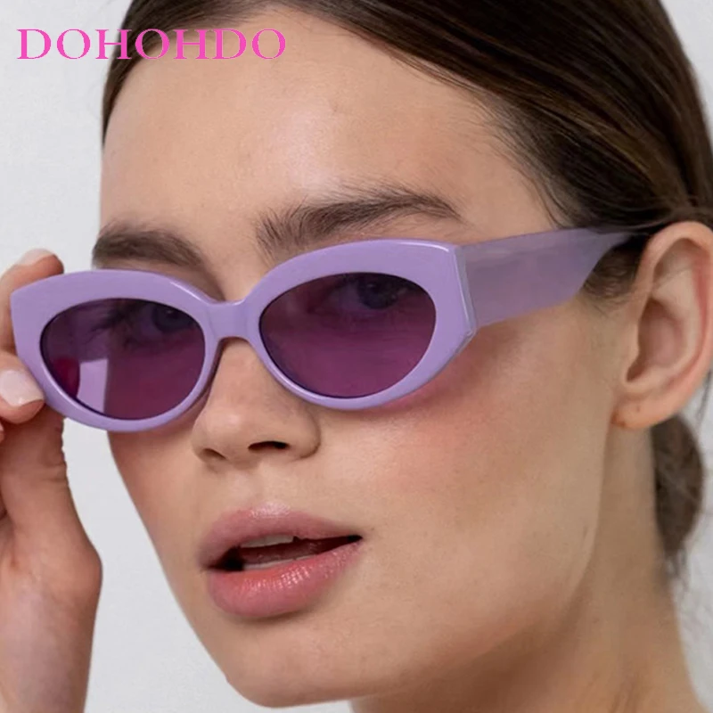 

2025 Fashion Cat Eye Women Sunglasses Vintage Small Frame Candy Color Men Sunglass Outdoor Travel Eyewear Ladies Lentes UV400