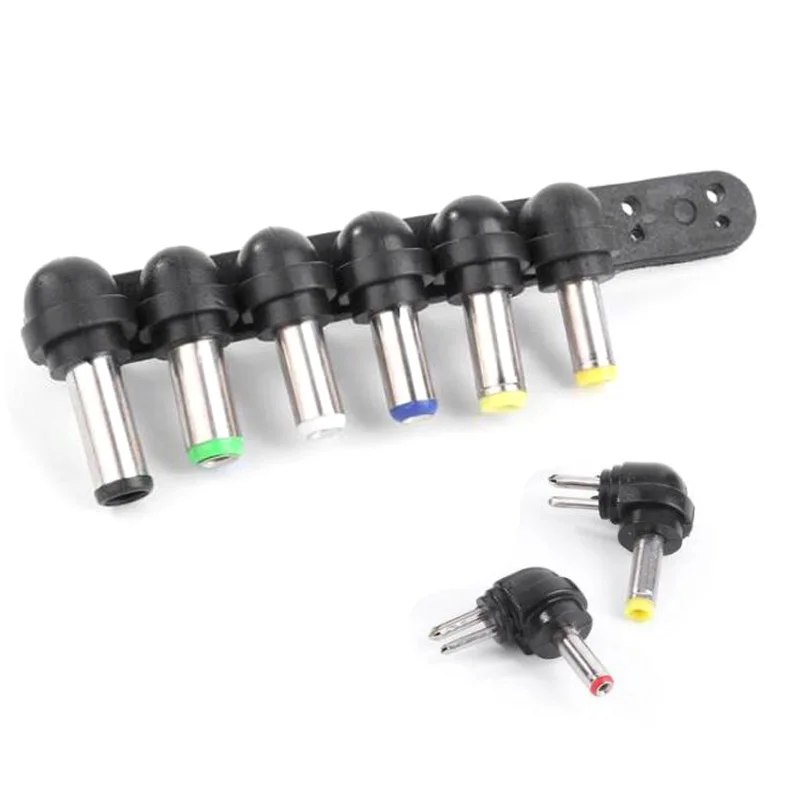 

1Sets Universal DC Plugs for AC Power Connector Charger 8 Interchangeable Tips Laptop Adapter for Notebook Computer PC D5