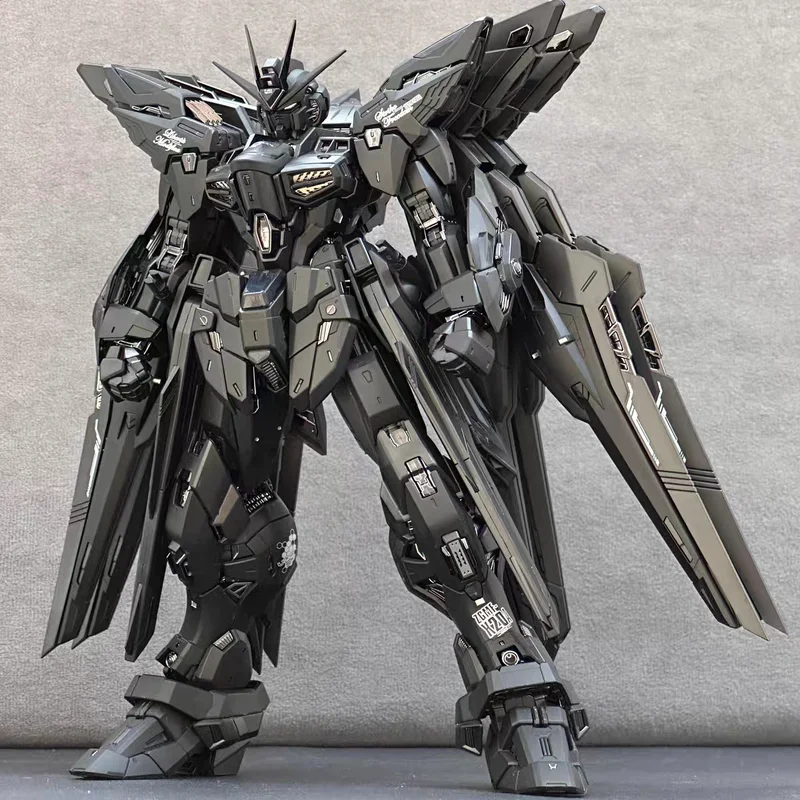 

New Changlong 7701 Mgex 1/100 Zgmf-X20a Strike Freedom Black Assembly Model Kits Plastic Skeleton Kits Action Figure Gifts Toys