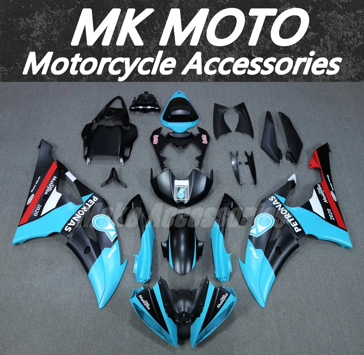 

Комплект обтекателей для мотоцикла Moke moto, подходит для Yzf R6 2008 2009 2010 2011 2012 2013 2014 2015 2016, комплект кузовных работ, черный, синий, белый