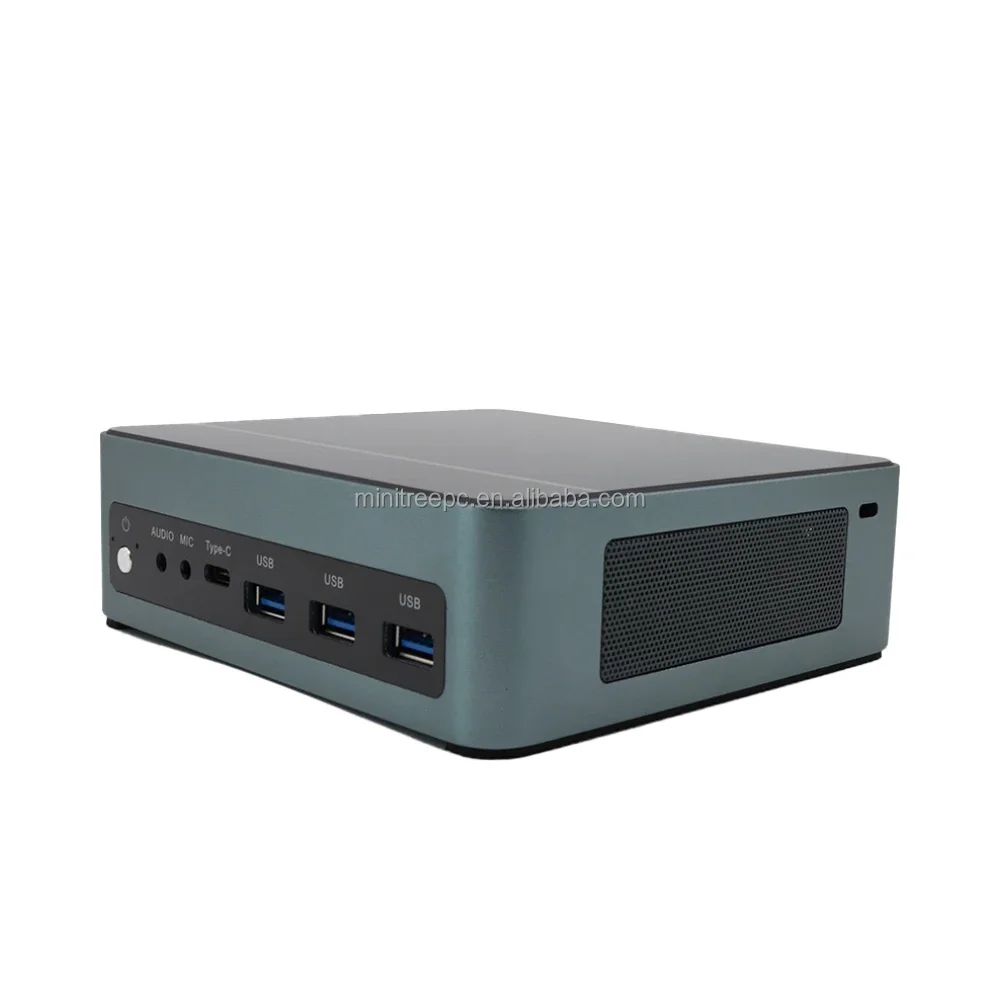 NUC Mini PC พัดลมระบายความร้อนเดสก์ท็อป 2 * DDR5 2 * M.2 NVME ประเภท C 13th Gen I7 1360P มินิคอมพิวเตอร์ Wif6 สําหรับธุรกิจ F3 SSD 64GB