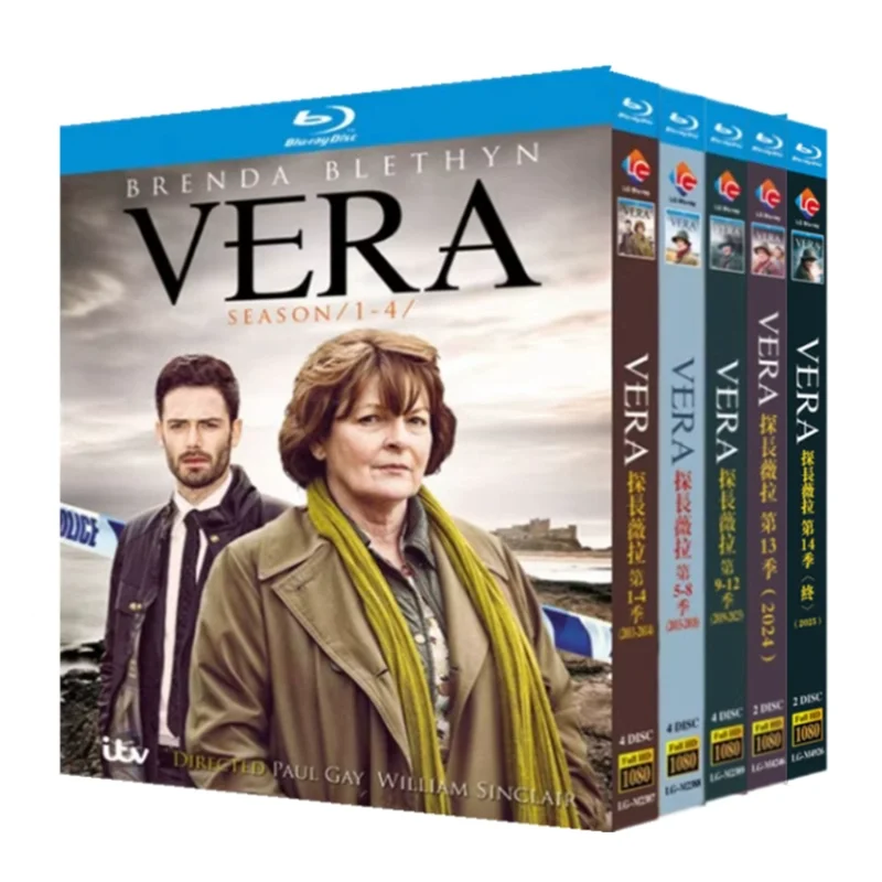 

Vera Season 1-14 Blu-ray Disc