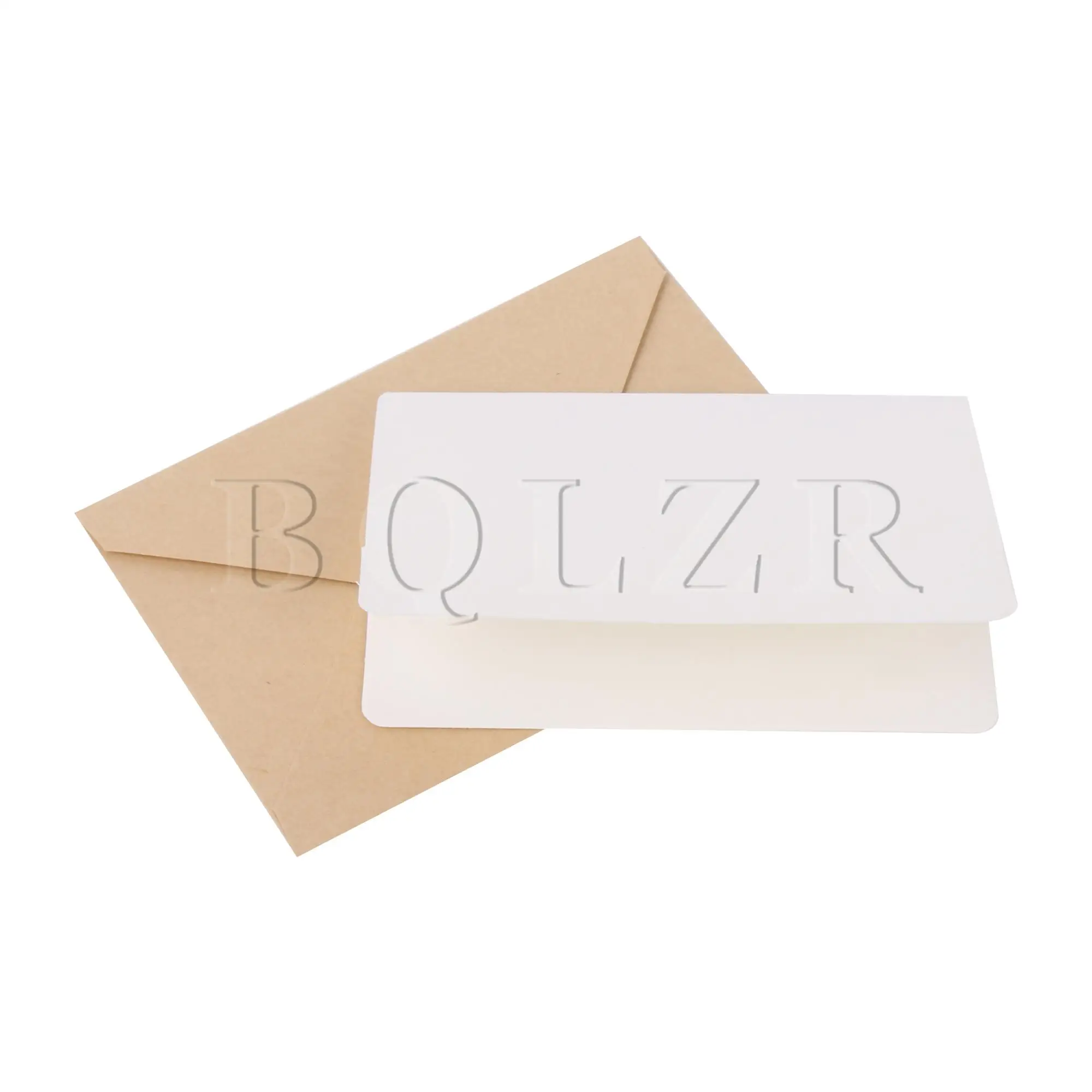 BQLZR Blank Greeting Card 5.5 x 7 Inch for Holiday Anniversary and Envelope